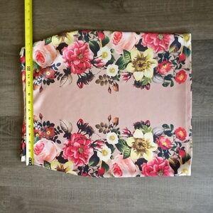 Forever 21 floral pencil skirt